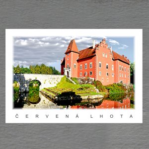 Červená Lhota - magnet C6