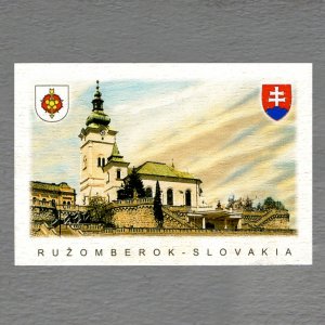 Ružomberok - magnet C6