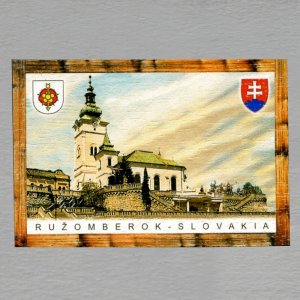 Ružomberok - magnet C6 rám