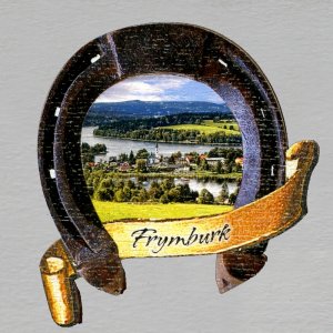 Frymburk - magnet podkova