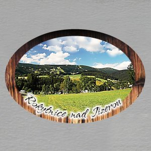 Rokytnice nad Jizerou - magnet ovál