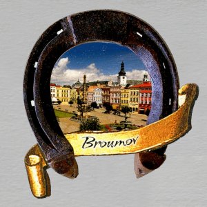 Broumov - magnet podkova