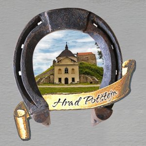 Potštejn - hrad - magnet podkova