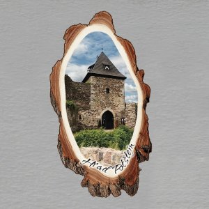 Potštejn - hrad - magnet kůra