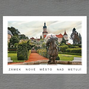 Nové Město nad Metují - magnet C6