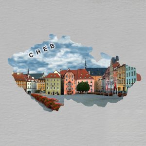 Cheb - magnet mapa