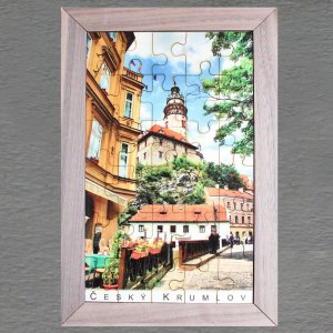 Český Krumlov 1 - puzzle