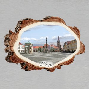 Jičín - magnet kůra malá