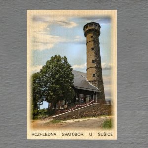 Sušice - Rozhledna Svatobor - pohled  C6