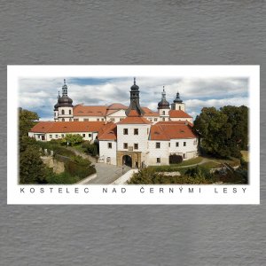 Kostelec nad Černými lesy - magnet DL