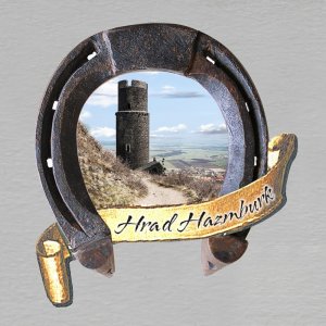 Hazmburk - hrad - magnet podkova