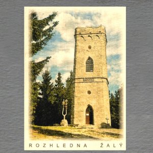 Žalý - rozhledna - pohled C6