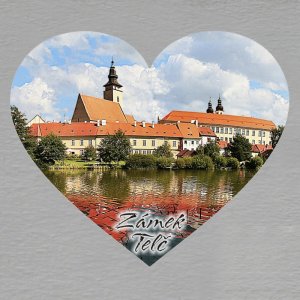 Telč - magnet srdce