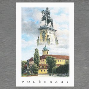 Poděbrady - magnet C6