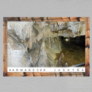 Harmanecká jaskyňa 2 - magnet C6 rám