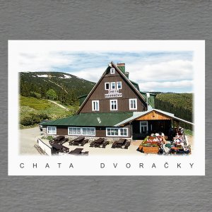 Chata Dvoračky - magnet C6