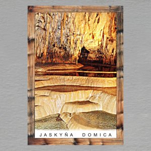 Jaskyňa Domica 4 - magnet C6 rám