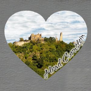 Cornštejn - hrad - magnet srdce