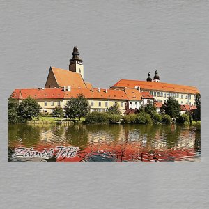 Telč - magnet ořez