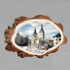 Žilina - magnet kůra malá