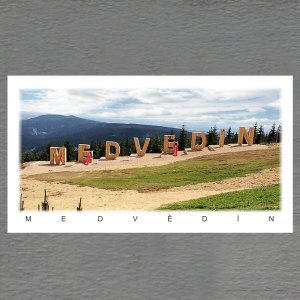 Medvědín - magnet DL