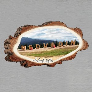 Medvědín - magnet kůra