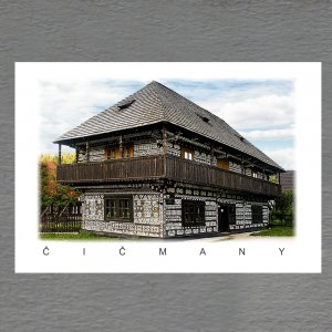 Čičmany - magnet C6