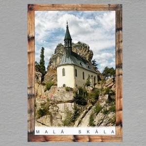 Malá Skála - magnet C6 rám