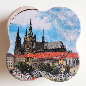 Praha - Hradčany - krabička čtyřlístek