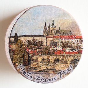 Praha - Hradčany - krabička kulatá