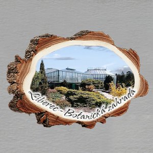 Liberec - Botanická zahrada - magnet kůra malá