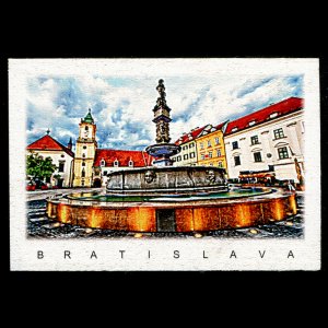 Bratislava - magnet C6