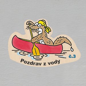 č. 3 Pozdrav z vody - magnet