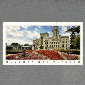 Hluboká nad Vltavou - magnet DL