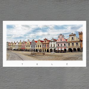 Telč - magnet DL