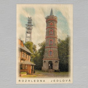 Rozhledna Jedlová - pohled C6