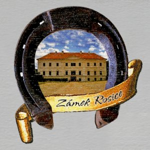 Rosice - zámek - magnet podkova