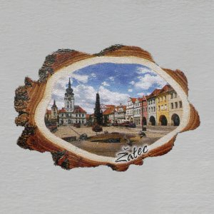 Žatec - magnet kůra malá