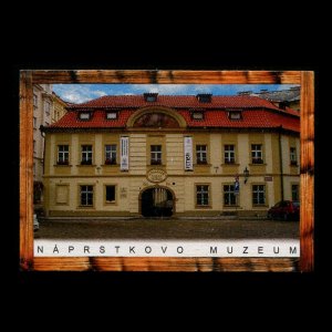 Náprstkovo muzeum - magnet C6 rám