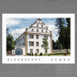 Šluknovský zámek - magnet C6