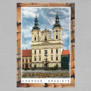 Uherské Hradiště - magnet C6 rám