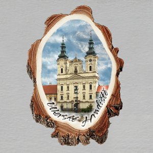 Uherské Hradiště - magnet kůra malá