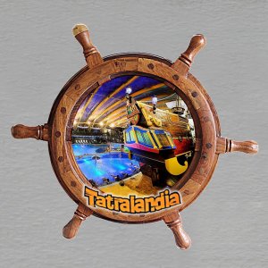 Tatralandia - magnet kormidlo