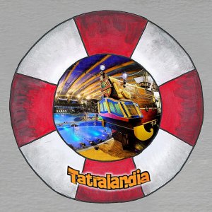 Tatralandia - magnet kruh