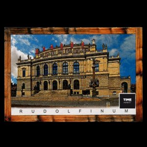 Rudolfinum - magnet C6 rám