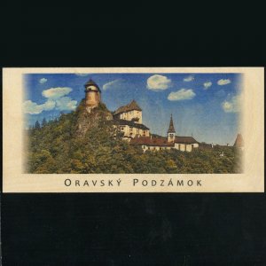 Oravský hrad - pohled DL