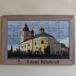 Lázně Bělohrad - Kostel - puzzle