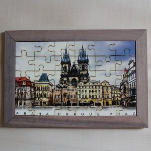 Praha - Týnský chrám 1 - puzzle