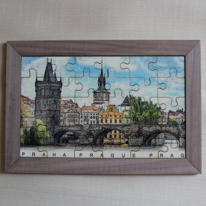 Praha - Karlův most den - puzzle