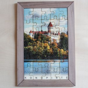 Konopiště - puzzle